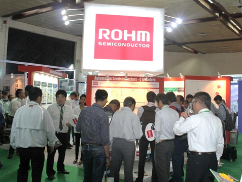 ROHM, a world’s leading vertically-integrated manufacturer of Semiconductor devices from Japan, showcases application solutions for growing Indian market, including Automotive, Industrial and LED-lighting