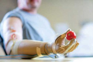 Prosthetic  Hand Gives Wearer a Sense of Touch