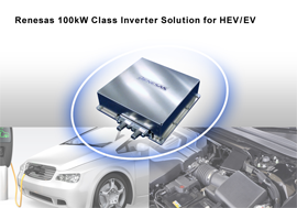 Renesas 100 kW Inverter Solution for HEV/EV