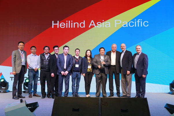 Image result for Molex Presents Heilind Electronics with 2017 Molex Distributor of the Year Award