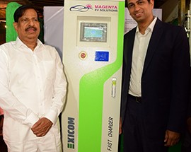 Magenta Power sets up India’s first Solar Based Charging Station for Electric Vehicles