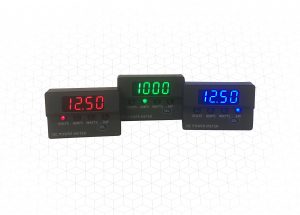 New multifunction DC panel meters from Murata Power Solutions display voltage, current and power up to 96kW