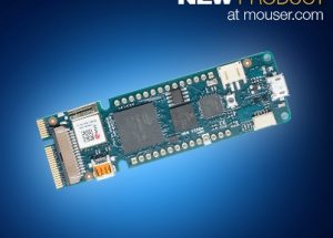 Now at Mouser: Arduino MKR VIDOR 4000 Packs Intel Cyclone FPGA and Microchip SAM D21 MCU in Small Form Factor Board