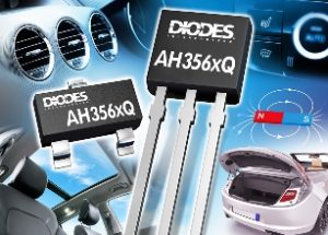 Grade 0 Automotive-Compliant Omnipolar Hall-Effect Switches from Diodes Incorporated are designed for Robust Automotive Applications