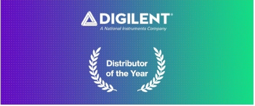 Mouser Electronics Named Distributor of the Year by Digilent