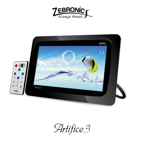 Zebronics Unveils Digital Photo Frame ‘Artifice 3’