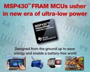 TI MSP430™ FRAM microcontrollers