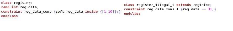 Example (2) : Using “soft” constraint in SV