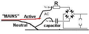 The Capacitor-fed Power Supply project