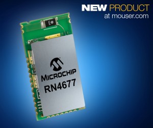 Mouser Microchip RN4677 Bluetooth module