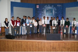 Participants of the Delhi final rounds of the TI Science & Technology Quiz