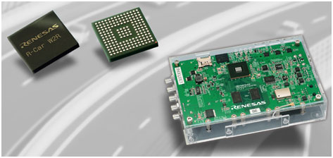 Renesas Electronics R-Car W2R 5.9 GHz Band Automotive Wireless Communication SoC Suitable for Vehicle-to-Vehicle and Vehicle-to-Infrastructure Communication (V2X) World’s First Device to