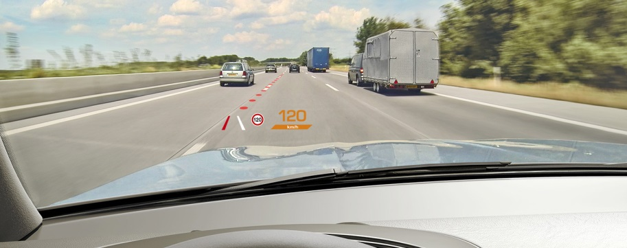 Decoding the application of Augmented Reality in Automotive Heads-up Display  (HUD) - Electronics Maker