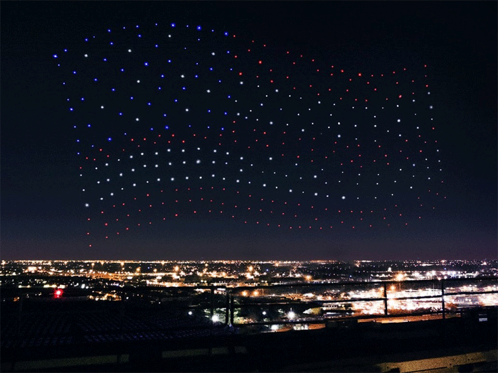 phoenix arizona shooting star drones