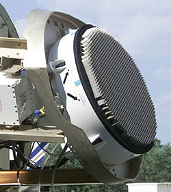 Figure 1 AN/APG-81 AESA radar, which flies on the F-35. Source: Northrop Grumman