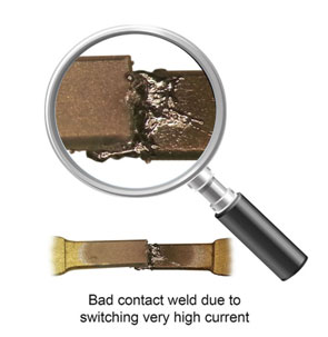 Bad-contact-weld