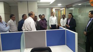 Inauguration of Omron Hyderabad Office.1