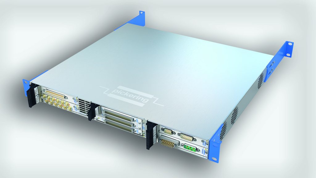 New sixslot modular USB/LXI chassis from Pickering Interfaces
