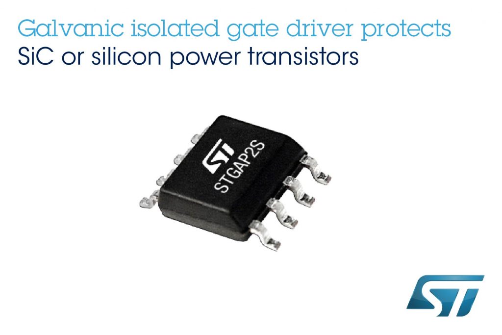 FeatureRich Galvanic Isolated Gate Driver from STMicroelectronics
