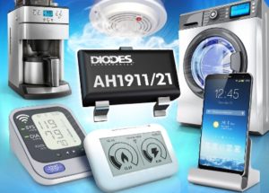 Ultra-low Power Omnipolar Hall Effect Sensors from Diodes Incorporated Deliver Market-Leading Stability Over Wide Operating Range