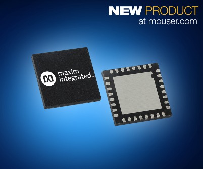 Maxim MAX22190 Octal Digital Input Device, Now at Mouser, Offers Robust High Performance for Industry 4.0 PLC Systems