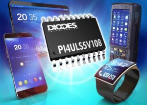 Bidirectional 8-Channel Level Shifter from Diodes Incorporated Offers Wide Voltage Range and Flexible Output Options