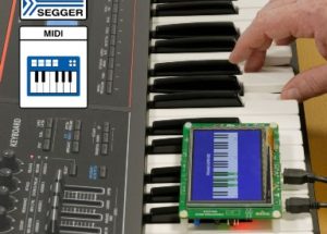MIDI class support for SEGGER USB host stack emUSB-Host