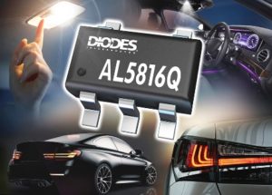 Automotive-Compliant 60V Fast Dimming Linear LED Controller from Diodes Incorporated Targets Automotive LED Lighting Applications