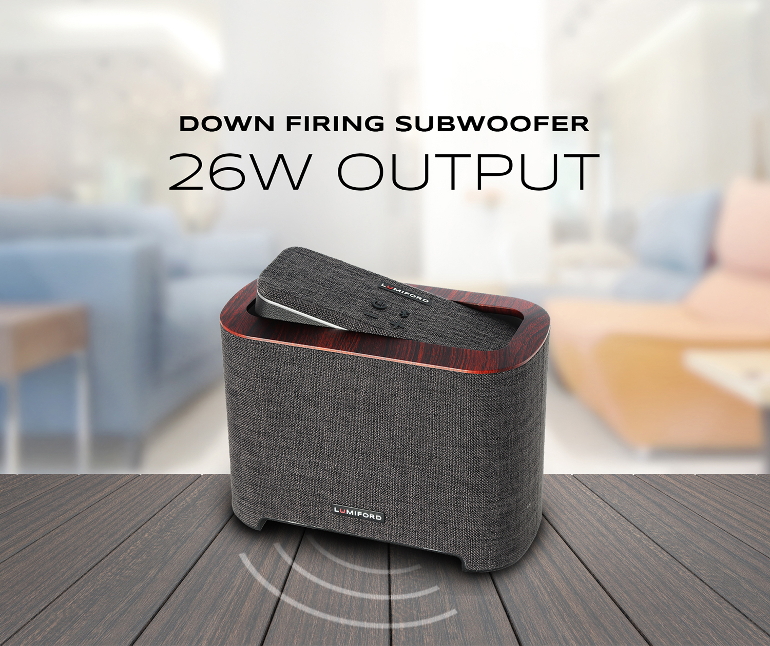 LUMIFORD launches 2.1 Stereo Subwoofer Dock Bluetooth Music System in
