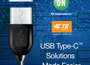 Mouser Announces New USB Type-C Solution Page, Featuring Versatile Products from ON Semiconductor and TE Connectivity