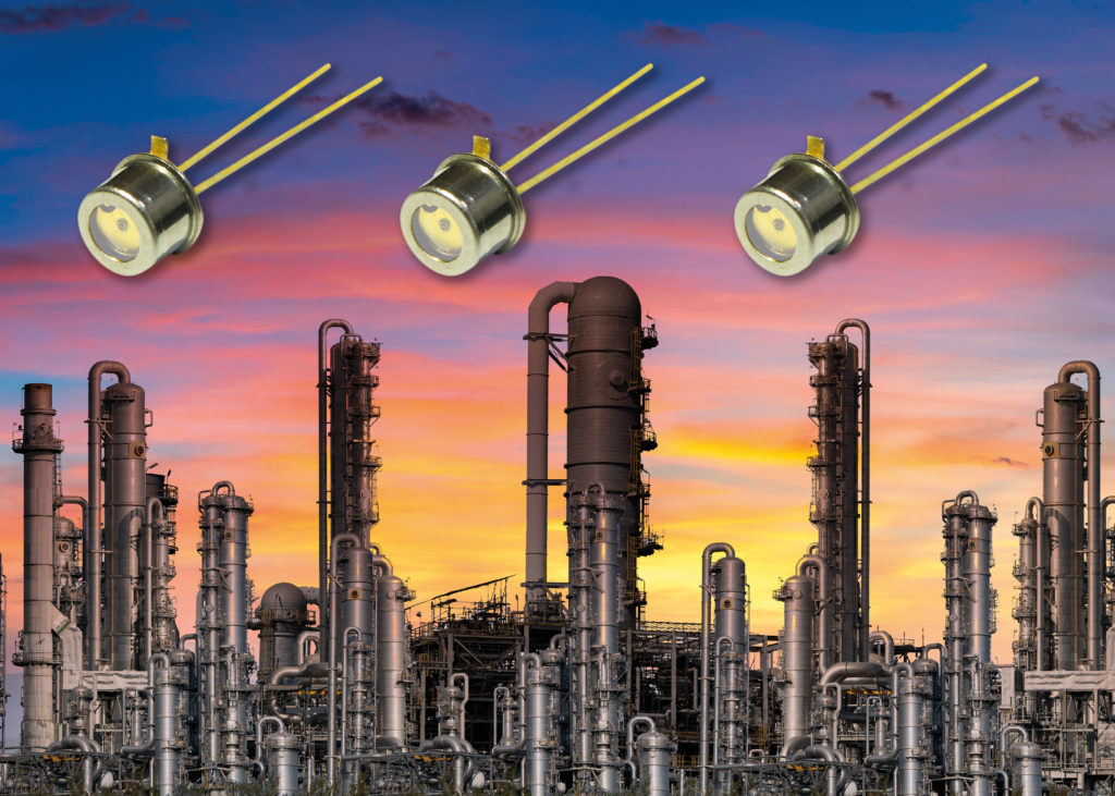 OMC’s new hermeticallysealed FDE851HLBF infrared fibre optic emitter