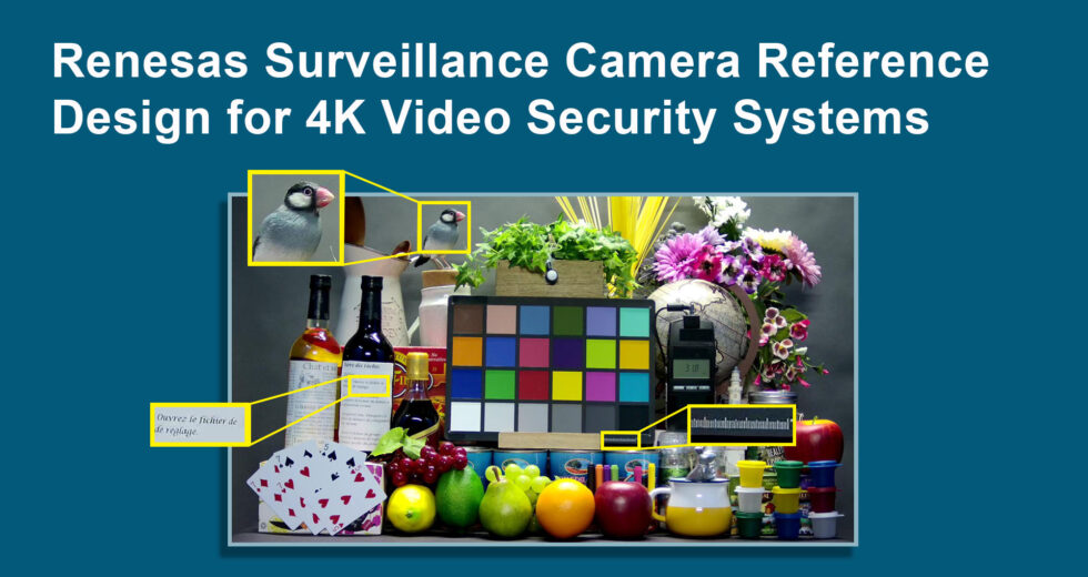Renesas Collaborates with Novatek Microelectronics on Surveillance Camera Reference Design
