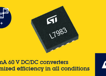STMicroelectronics Reveals Compact 60V DC/DC Converters Featured for Extra Flexibility