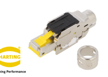 Toolless RJ45 connectors by Harting