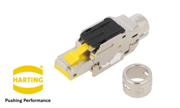 Toolless RJ45 connectors by Harting - Electronics Maker