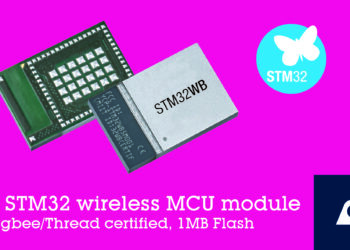 STMicroelectronics Boosts IoT Design Productivity with First STM32 Wireless Microcontroller Module
