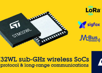 STMicroelectronics Announces Availability of STM32WL LoRa-Compatible Wireless System-on-Chip Family