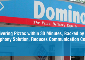 Domino’s relied on Matrix Telecom Solutions for seamless and efficient communication