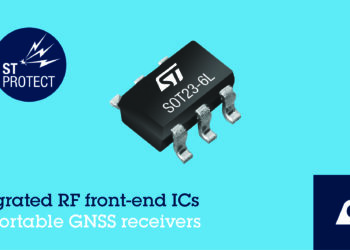 Integrated Impedance-Matching and Protection IC from STMicroelectronics Simplifies Portable GNSS Receivers