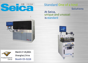 Preview for Seica productronica China, March 17-19
