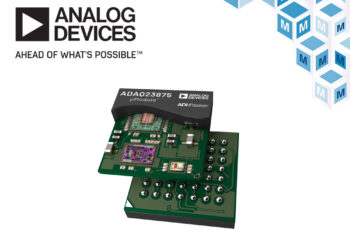 Mouser Now Shipping Analog Devices ADAQ23875 16-Bit, 15 MSPS µModule Data Acquisition Solution