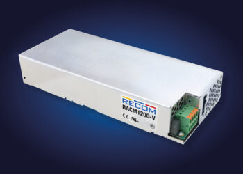 COMPACT 1200W POWER SUPPLY IS BASEPLATE COOLED