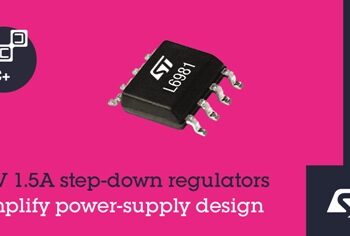 Integrated 1.5A Synchronous Regulators from STMicroelectronics Simplify High-Efficiency Power Conversion