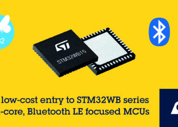 New STM32WB Wireless Microcontrollers from STMicroelectronics Deliver Affordable Convenience and Performance