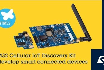 Cellular IoT Discovery Kit from STMicroelectronics Contains eSIM with Bootstrap Profile for Immediate Connection