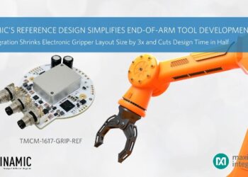 Maxim Integrated’s Trinamic Open-Source Reference Design Shrinks and Speeds Development of End-of-Arm Tooling