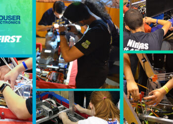 Mouser Electronics Empowers Next Generation of Engineers by Sponsoring FIRST Robotics Competition for Youth