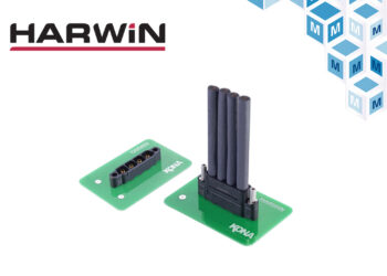Harwin’s Kona High-Reliability Power Connectors, Now Available at Mouser, Ensure Maximum Power in Harsh Environments