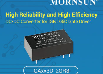MORNSUN Launches DC/DC Converter for IGBT/SiC Gate Driver