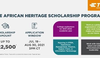 TE Connectivity encourages diversity in tech with $3.5M African Heritage Scholarship Program